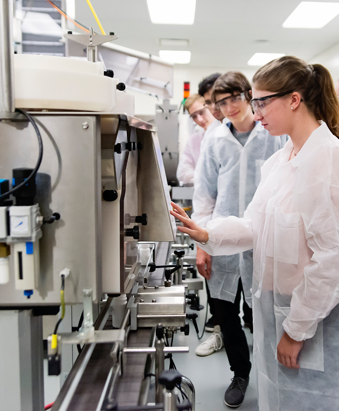 Expert engineers servicing a system